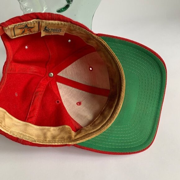 Vintage San Francisco 49ers Red Wool Hat The Pro Sport Specialties - Picture 6 of 8